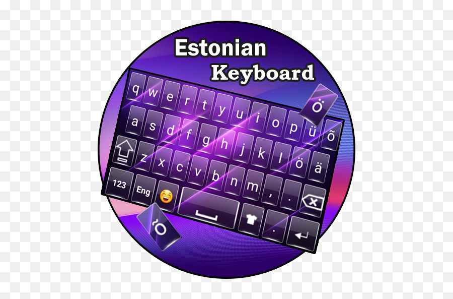 Estonian Keyboard - Computer Keyboard Emoji,Estonia Flag Emoji