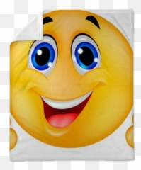 Happy Smiley Emoticon Face Plush - Carita Emoji Feliz Png