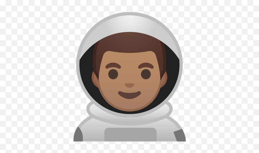 Pie 1f468 1f3fd 200d 1f680 - Emoji Astronauta Whatsapp,Brown Hair Emoji