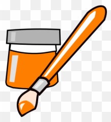 Paint Clip Art Free Clipart Images 5 - Brown Brush Emoji