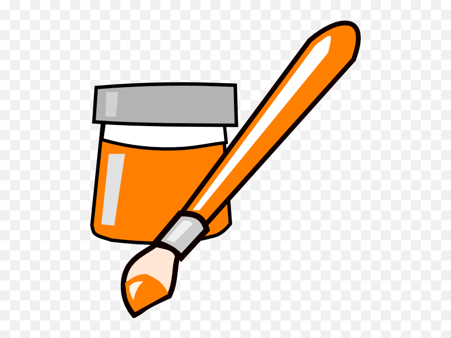Paint Clip Art Free Clipart Images 5 - Brown Paint Brush Clipart Emoji,Paint Bucket Emoji