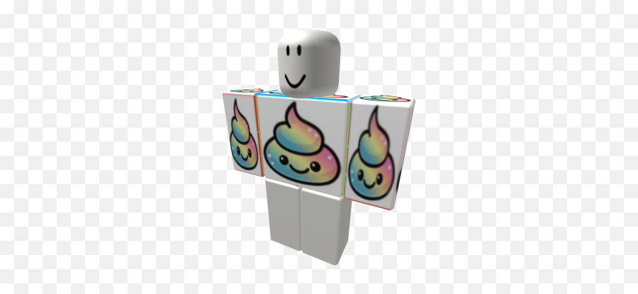 Rainbow Poop Emoji - Iron Man Roblox Shirt,Pooping Emoticon