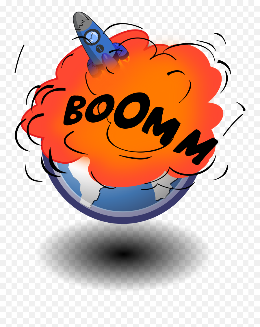 Clipart - Rocket Explosion Clipart Emoji,Explosion Emoji