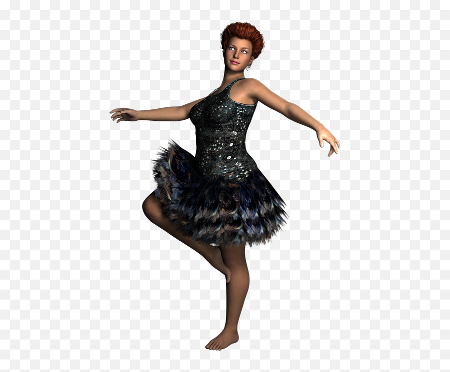 Ballet Tutu Ballet Images - 3d Model Free Dress Woman Emoji,Ballerina Emoji Costume
