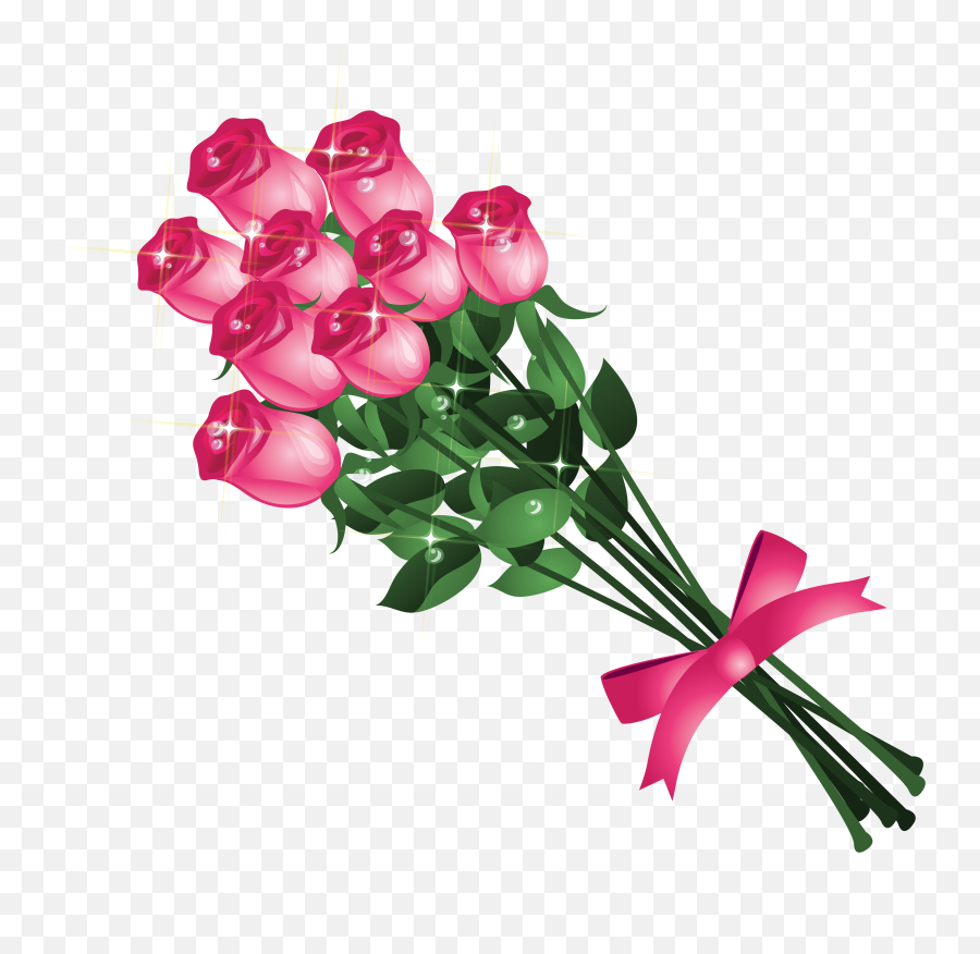48015 Pencil Free Clipart - Transparent Background Flower Bouquet Png Emoji,Dead Flower Emoji