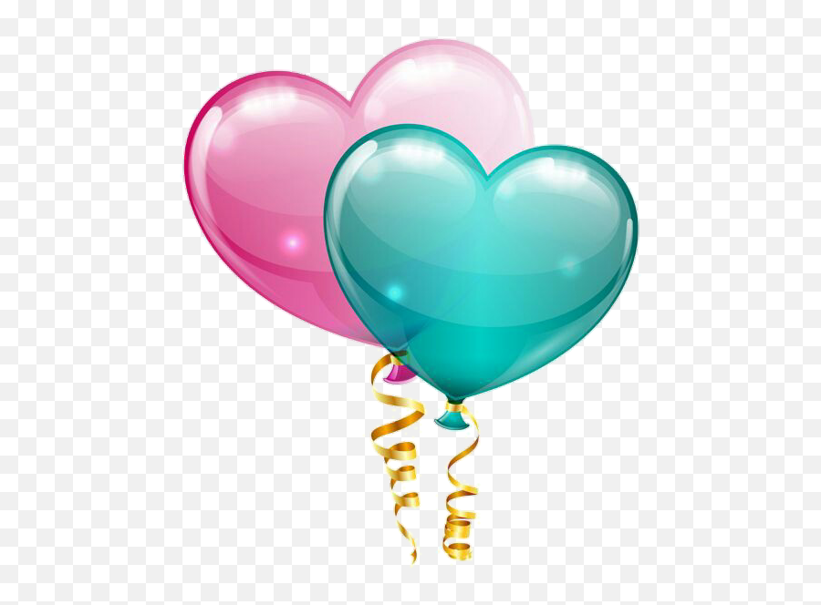 Balao Bola Emoji Balloon Like Love - Transparent Background Heart Balloon Png,Baloon Emoji