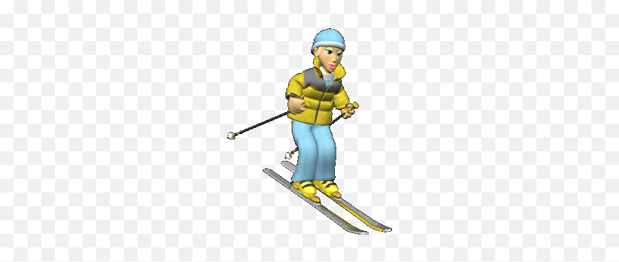 Top Crash Ski Stickers For Android Ios - Skier Gif Transparent Background Emoji,Ski Emoji