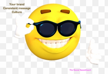 Do You Own A Brand New Small Business U2013 The Social Sweetheart - Thumbs Up Cool Emoji,Boring Emoticon