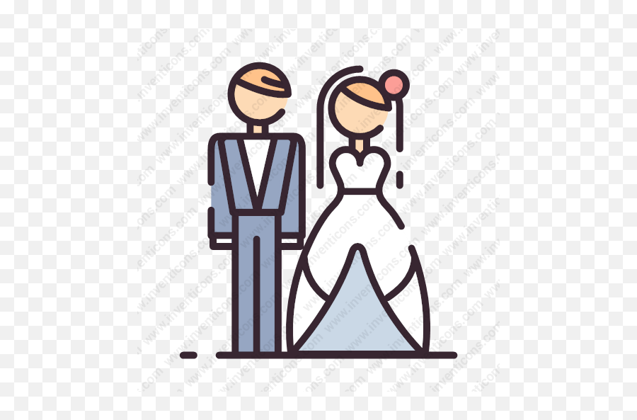 Wedding Icon At Getdrawings Free Download - Wedding Icon Png Emoji,House And Bride Emoji