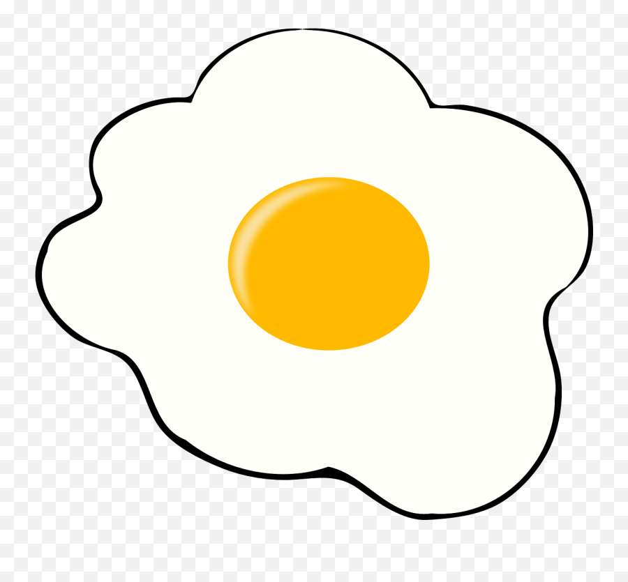 Egg - Sunny Side Up Egg Clipart Emoji,Fried Egg Emoji