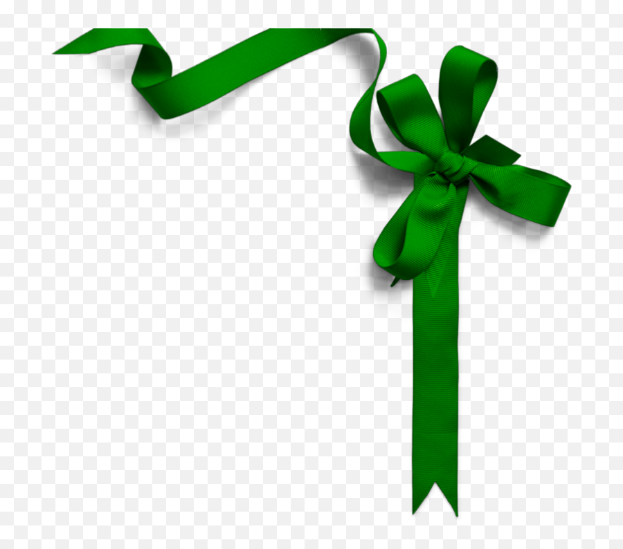 Ribbon Greenribbon - Ribbon Gift Clipart Png Emoji,Green Ribbon Emoji