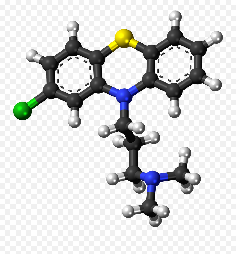 Chlorpromazine Molecule Ball - Alizarin Molecule Emoji,Cl Emoji