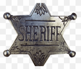 Cowboy Clipart Sheriff Badge - Wild West Star Png Emoji