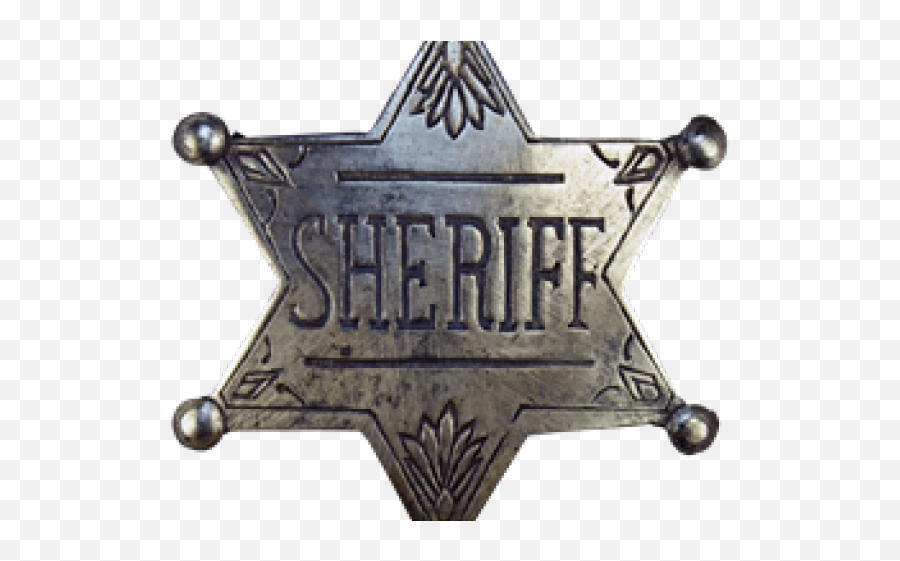 Cowboy Clipart Sheriff Badge Cowboy - Wild West Sheriff Star Png Emoji,Sheriff Badge Emoji