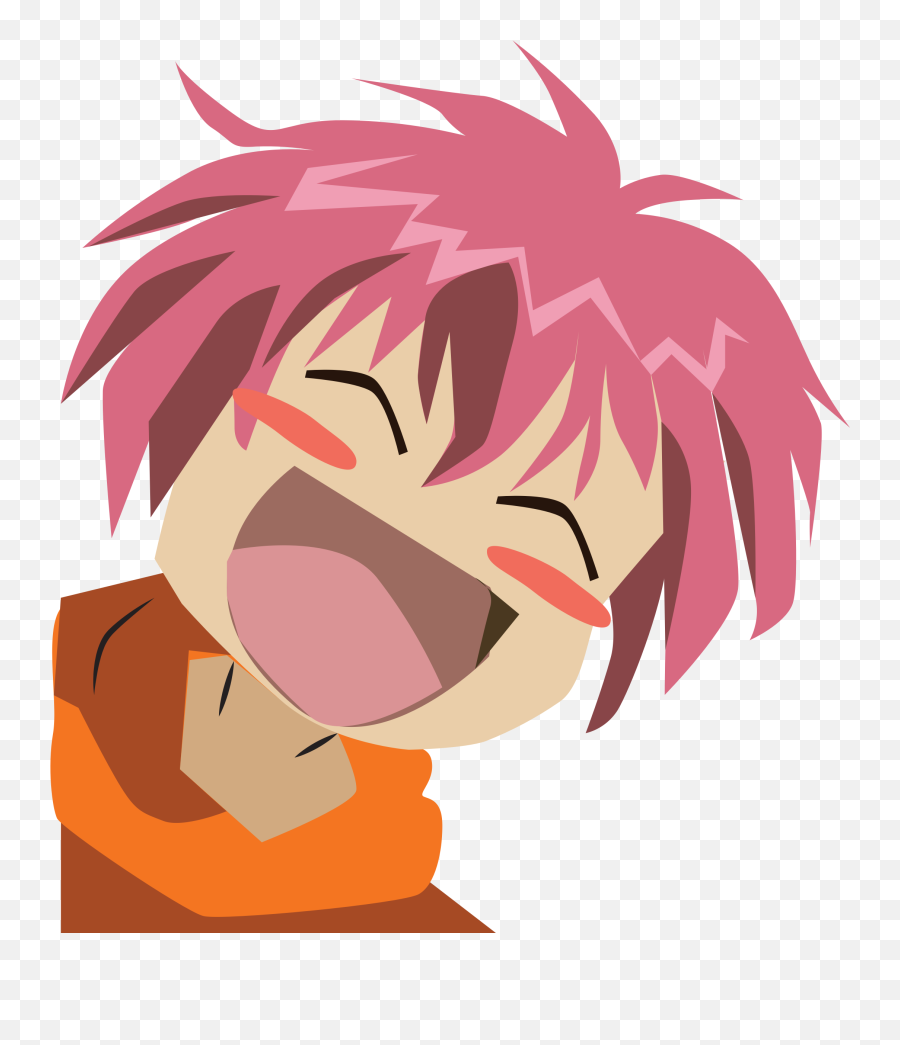 Smile Computer Icons Laughter Digital Media User - Anime Boy Happy Anime Boy Png Emoji,Letter And Boy Emoji