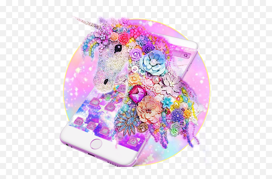 Dream Unicorn Diamond Theme - Animal Figure Emoji,Unicorn Emoji Phone Case