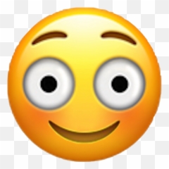 Emoji Wideeyed Edit Sticker,Boi Emoji