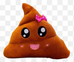 Coussin Poop Emoji - Doudou Drole,Coin Emoji