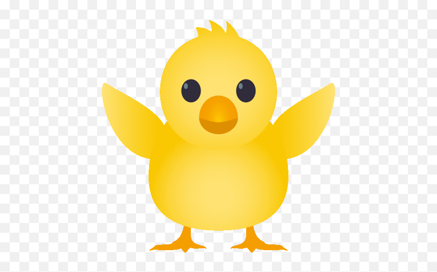 Front Facing Baby Chick Nature Gif - Frontfacingbabychick Soft Emoji,Chick Emoji