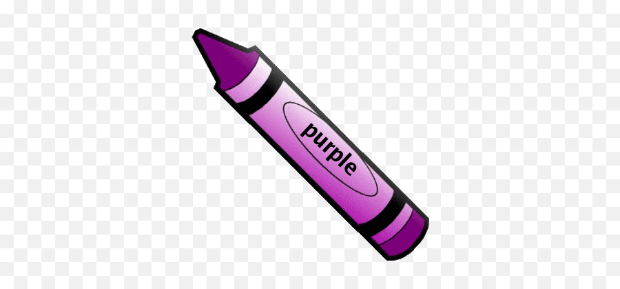 Purple Crayon Favoritecolor Is Purple Purple Crayon - Transparent Background Purple Crayon Clipart Emoji,Crayon Emoji