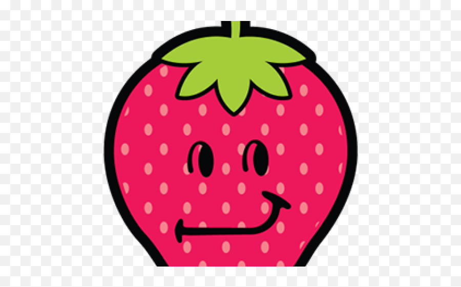 Smileys Clipart Strawberry - Pisello Verde Png Emoji,Strawberry Emoticon