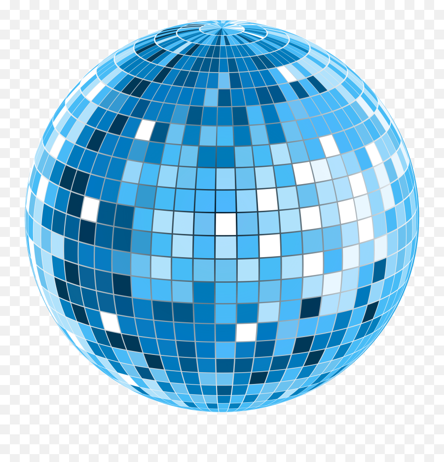 Blue Disco Ball Transparent Png - Gold Disco Ball Png Emoji,Disco Ball Emoji