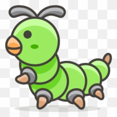Transparent Png Clipart Free Download - Ulat Png Vector Emoji,World And Worm Emoji