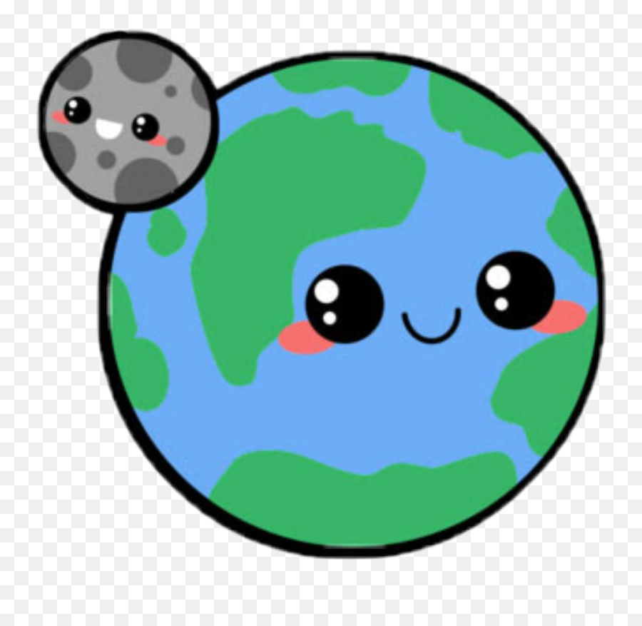 3 - Cute Earth Clip Art Emoji,Mundoemoji