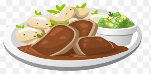 Healthy Clipart Dinner Plate Healthy - Plate Of Food Clipart Png Emoji,Dinner Plate Emoji
