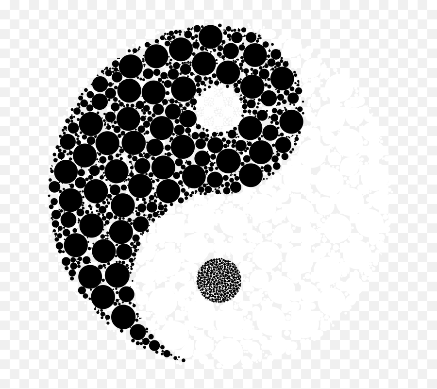 Yin Yang Eastern - Yin Yang Traditional Art Emoji,Japanese Text Emoticons