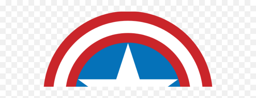 Logo Captain America Shield Clipart - Captain America Shield Vector Png Emoji,Captain America Shield Emoji