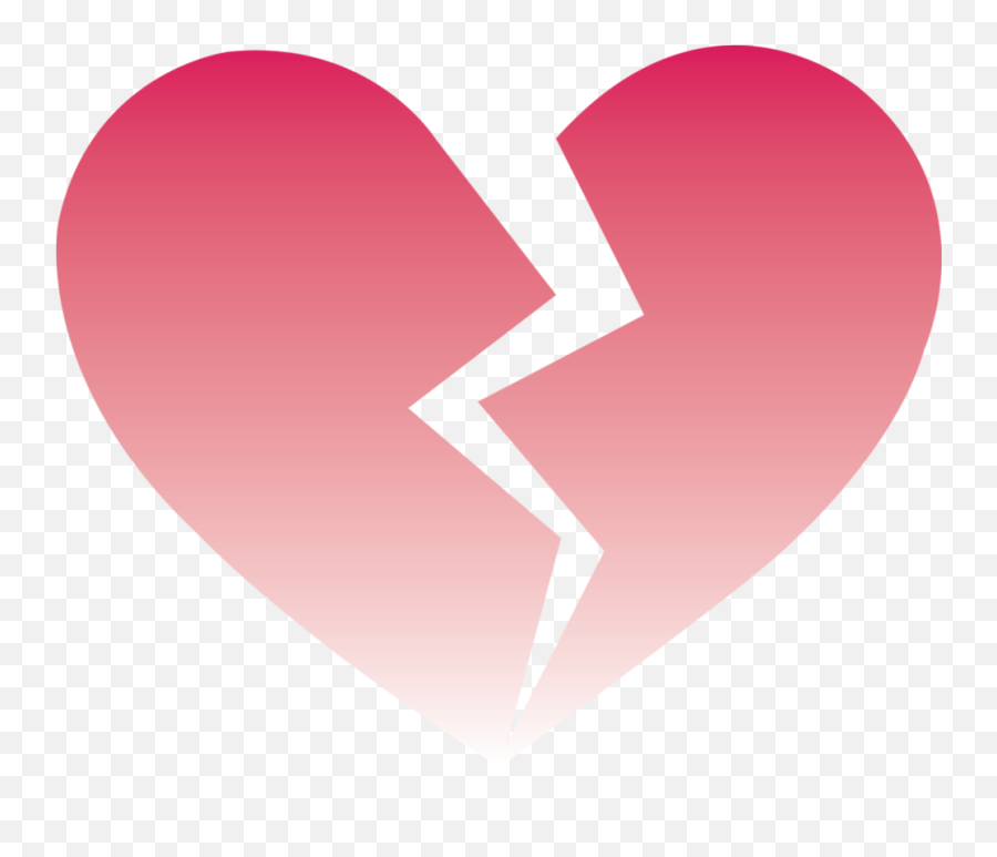 Pink Clipart Broken Heart Pink Broken - Broken Heart Clipart Transparent Emoji,Heartbreak Emoji Png