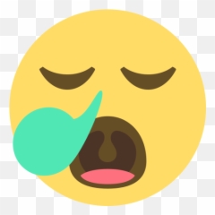 Emojione 1f62a - Sleepy Emoji Vector,Sad Emoji