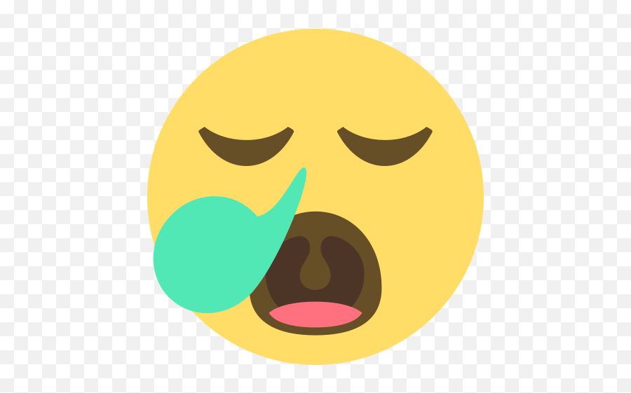 Emojione 1f62a - Sleepy Emoji Vector,Sad Emoji