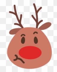 Emoticon Png And Vectors For Free - Cara De Reno Emoji