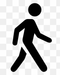 Walking Emoji Transparent Png Clipart Free Download - Icon