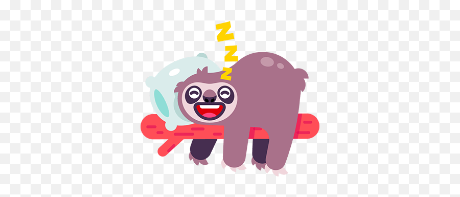 Stickerplace Stickers And Emoji Keyboard - Cartoon,Sloth Emoji