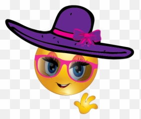 Girly Emoji Stickers For Whatsapp - Emoticon Fashion Png