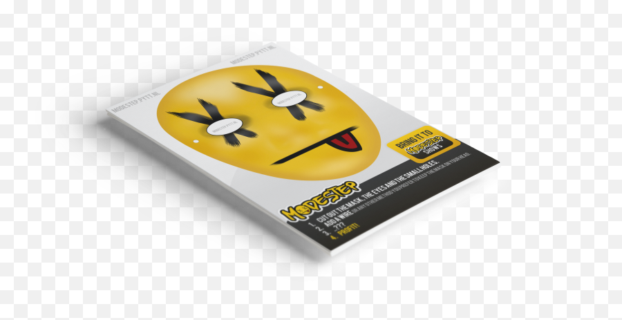 Modestep Diy Mask Pieter - Jan Voskamp U2013 Ui Designer Flyer Emoji,Emoticon Mask