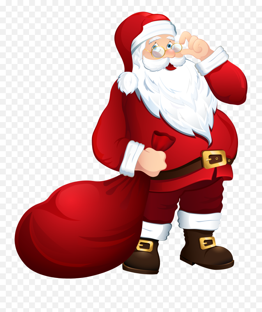 Santa Claus Png Image Image With - Transparent Background Santa Claus Png Emoji,Emoji Santa Claus