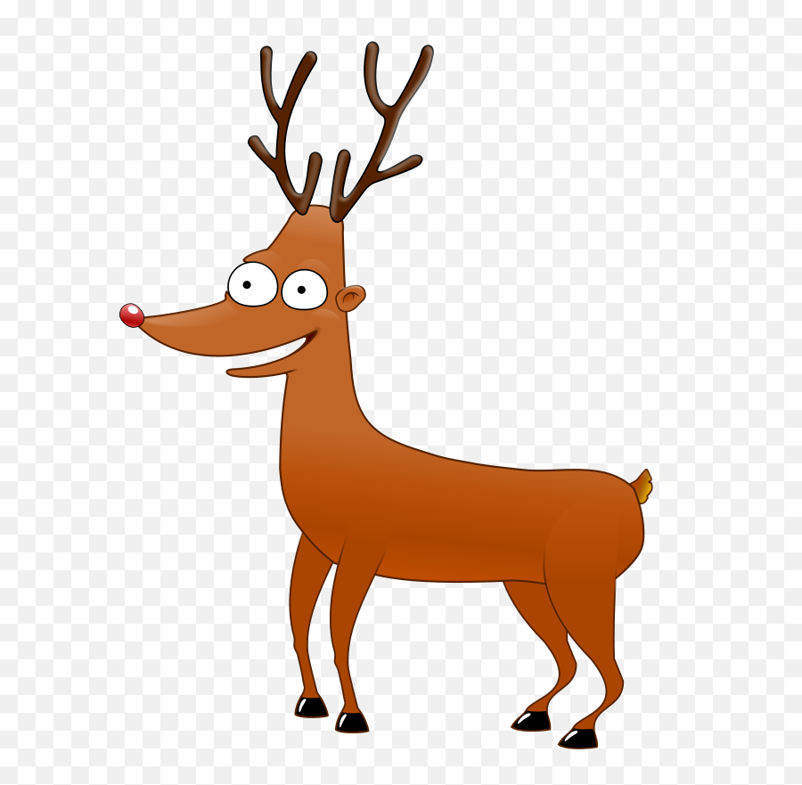 Free Funny Christmas Clipart Download Free Clip Art Free - Transparent Reindeer Emoji,Deer Emojis