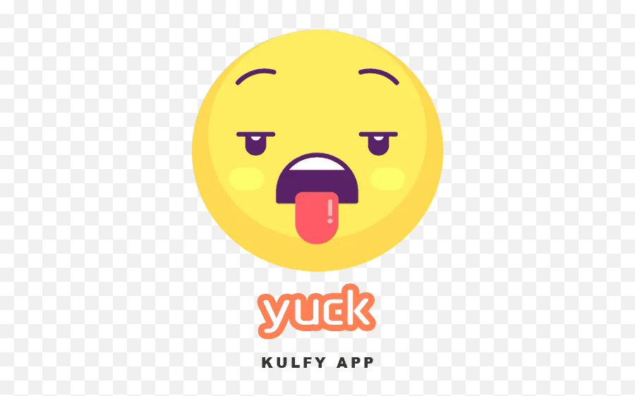 Yuck Sticker - Smiley Emoji,Yuck Face Emoticon