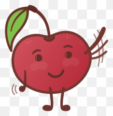 Kersie the Wonder Cherry - Cartoon Emoji