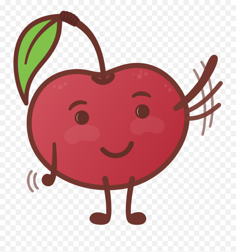 Kersie The Wonder Cherry - Cartoon Emoji,Emoji Karaoke
