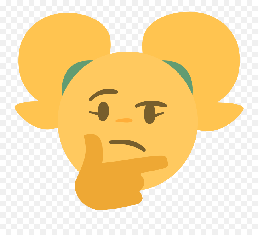 Thinking Emoji B - Happy,B Emoji