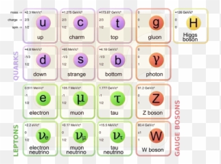 What Is A Quark - Standard Model Of Particles Emoji