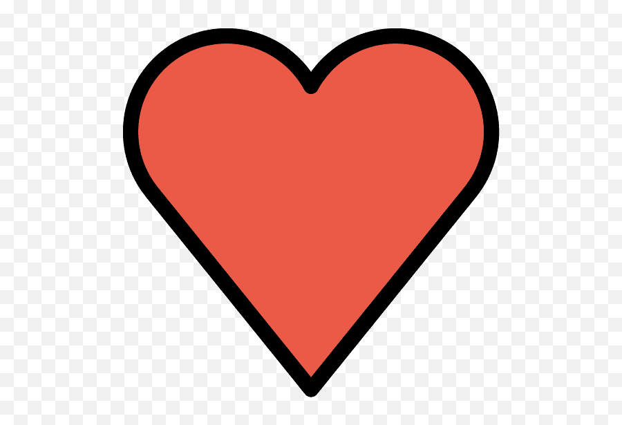 Red Heart Emoji Clipart - Herz Clipart,Red Hearts Emoji
