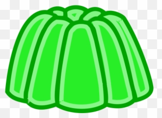 green jelly clipart - Clip Art Library Cartoon Jello Emoji