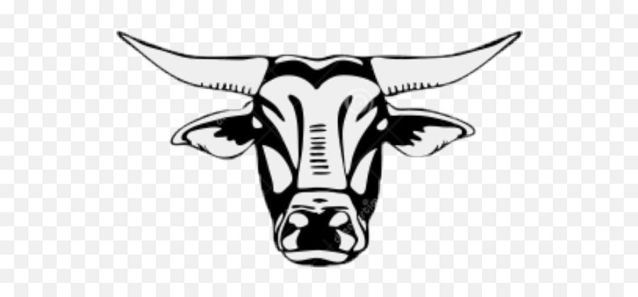Toro Sticker - Bull Head White Transparent Emoji,Texas Longhorn Emoji