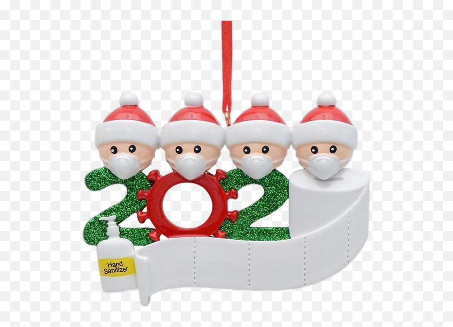 2020 Christmas Holiday - Themed Ornament Imagenes Navidad 2020 Covid Emoji,Christmas Eve Emoji